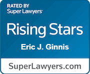 Eric Ginnis is rated by Super Lawyers as a Rising Star