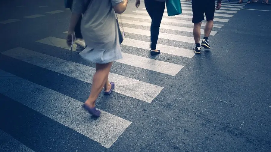 Pedestrian crossing