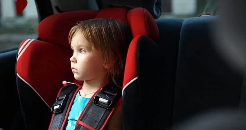 Child in car seat