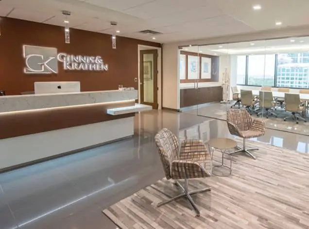 Reception Area - Ginnis, Krathen, & Zelnick Ft Lauderdale